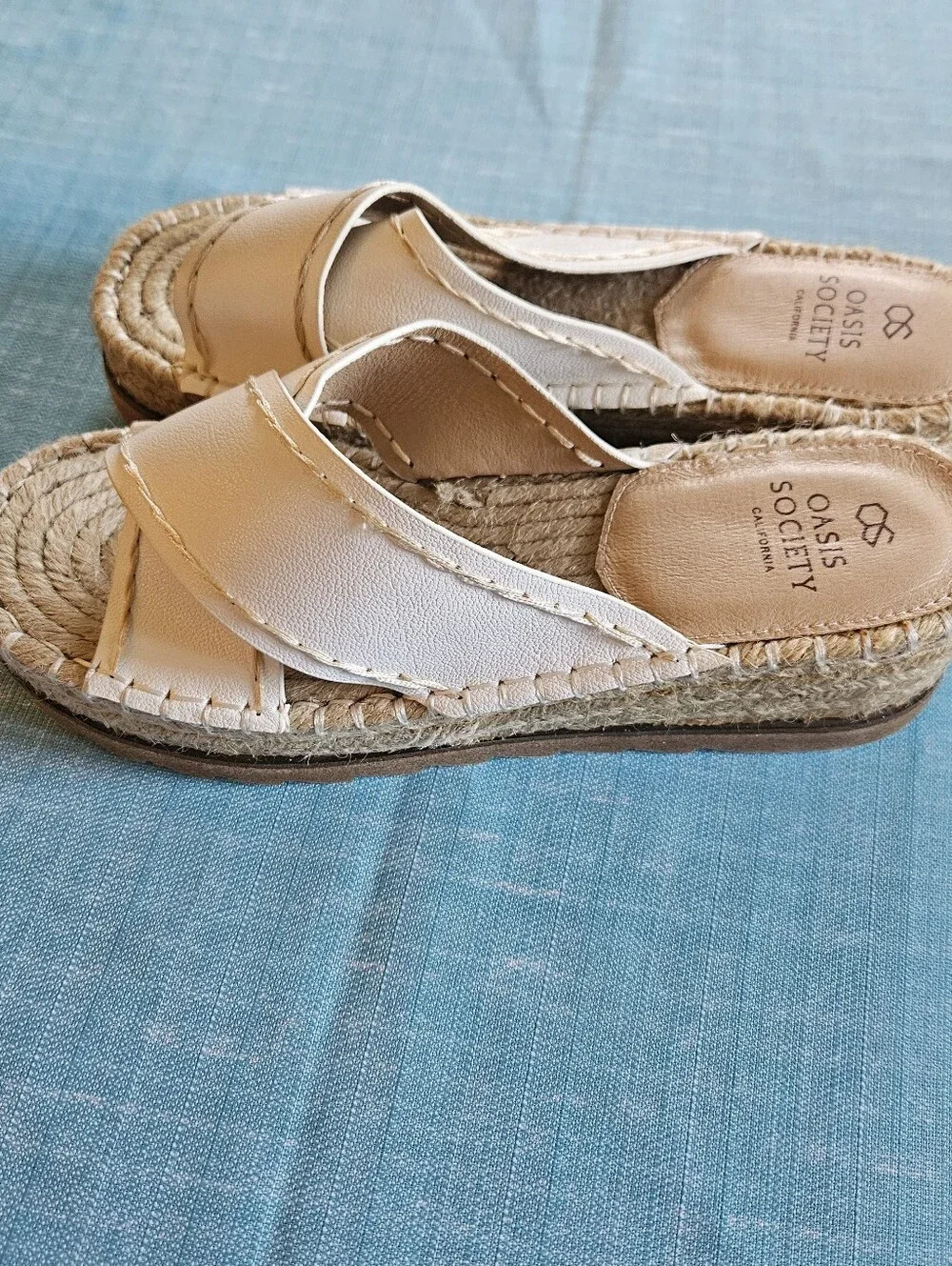 Oasis Society espadrille platform sandals Size 7.5